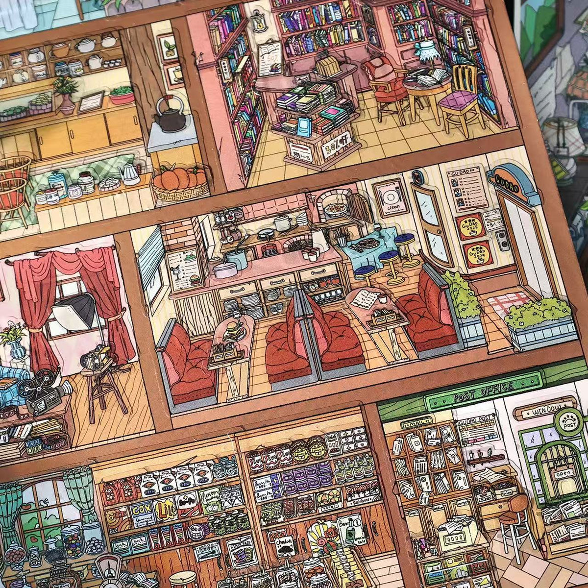 Open for Business · Vol.69-DIY 3D Miniature Sticker Scene
