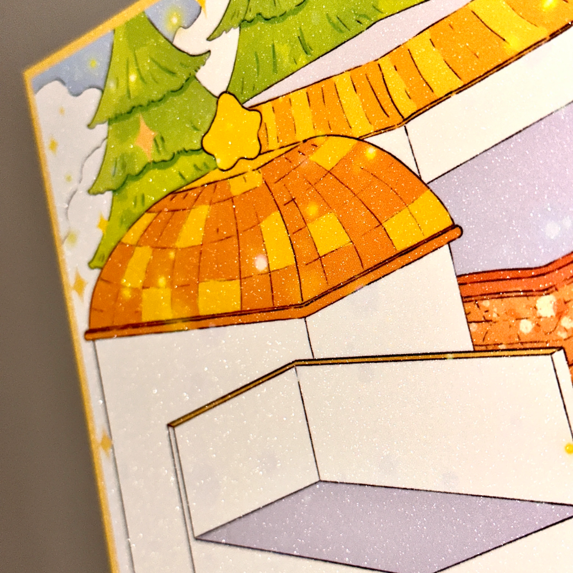 Flower City-DIY 3D Miniature Sticker Scene
