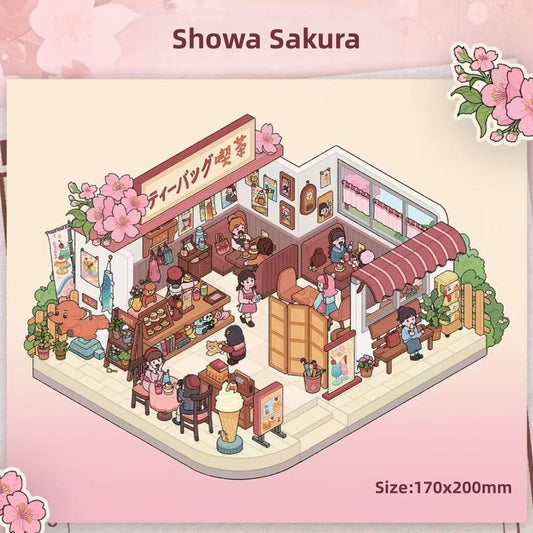 Chatter of Flowers-DIY 3D Miniature Scenes Stickers