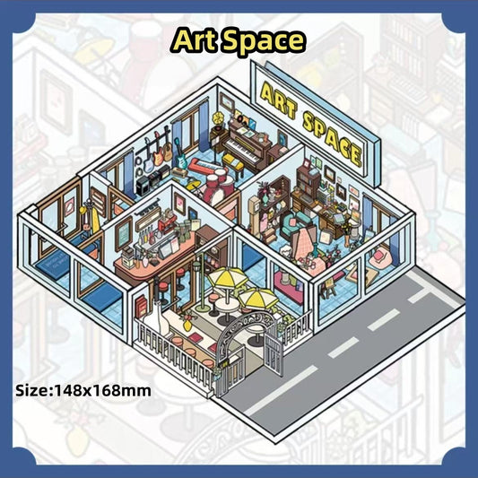 Artisan Wonderland-DIY 3D Miniature Scenes Stickers