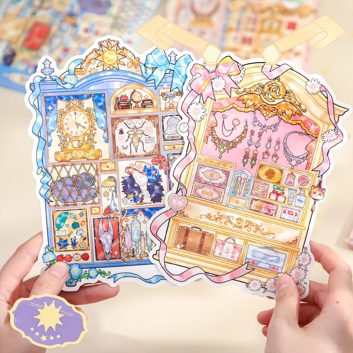 Curio Window Series-DIY 3D Miniature Sticker Scene
