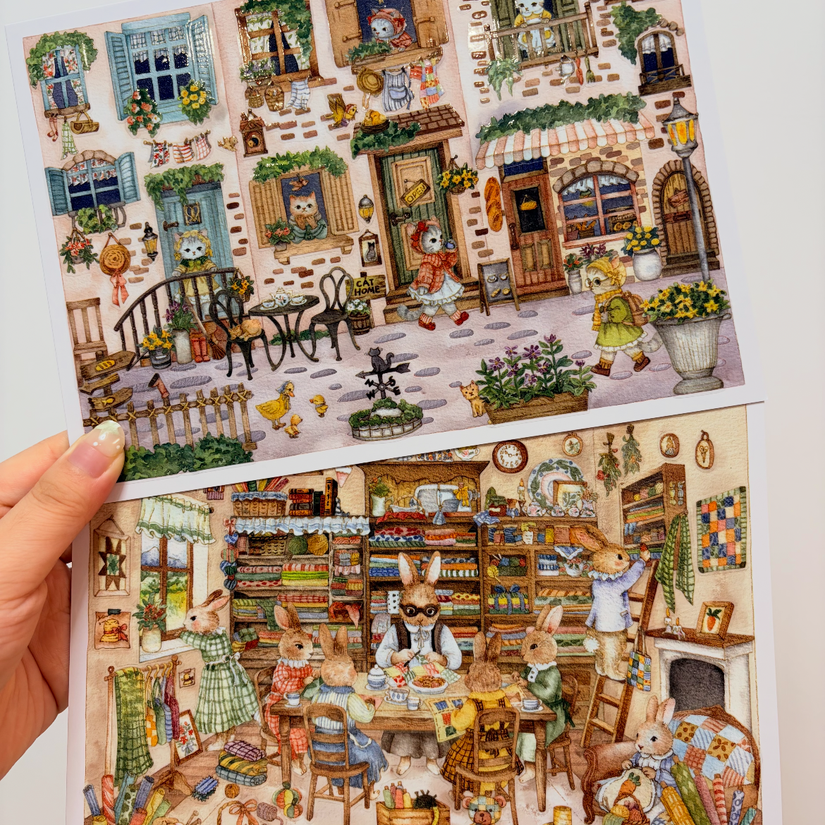 Animal Towns-DIY 3D Miniature Sticker Scene