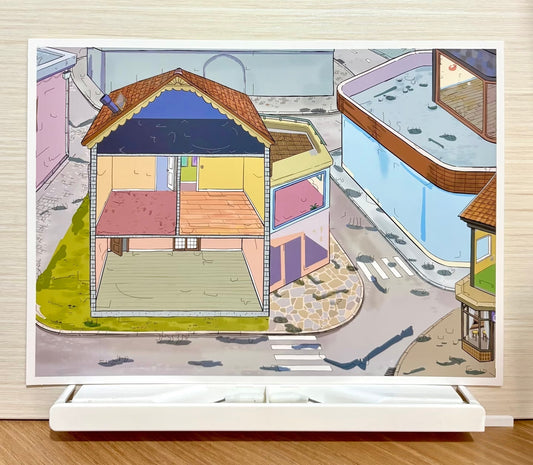 Dawn Market-DIY 3D Miniature Scene Sticker