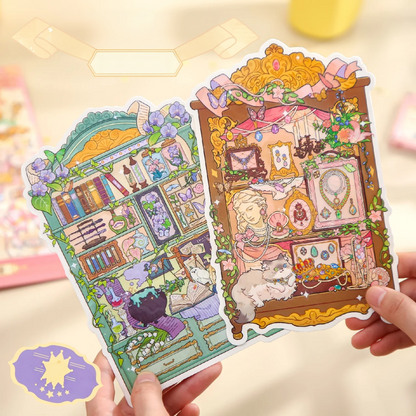 Curio Window Series-DIY 3D Miniature Sticker Scene