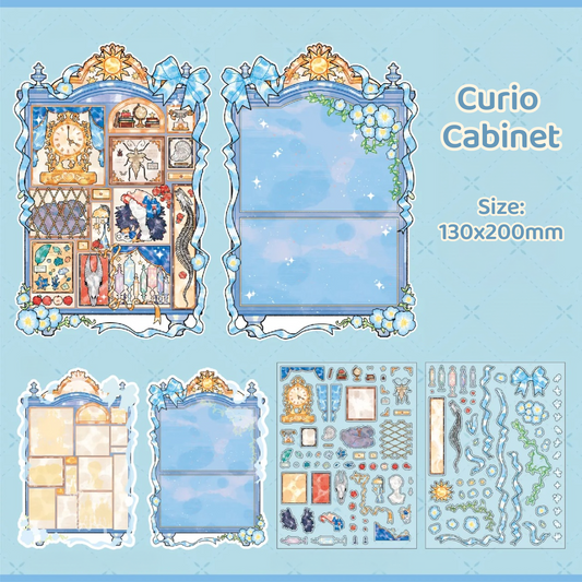Curio Window Series-DIY 3D Miniature Sticker Scene