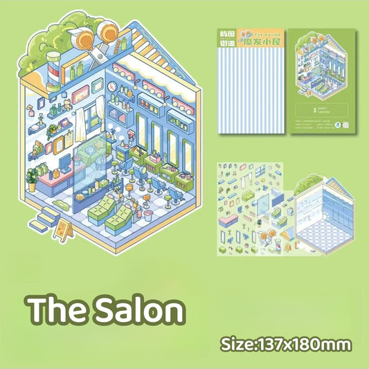 Healing Store-DIY 3D Miniature Scene Sticker