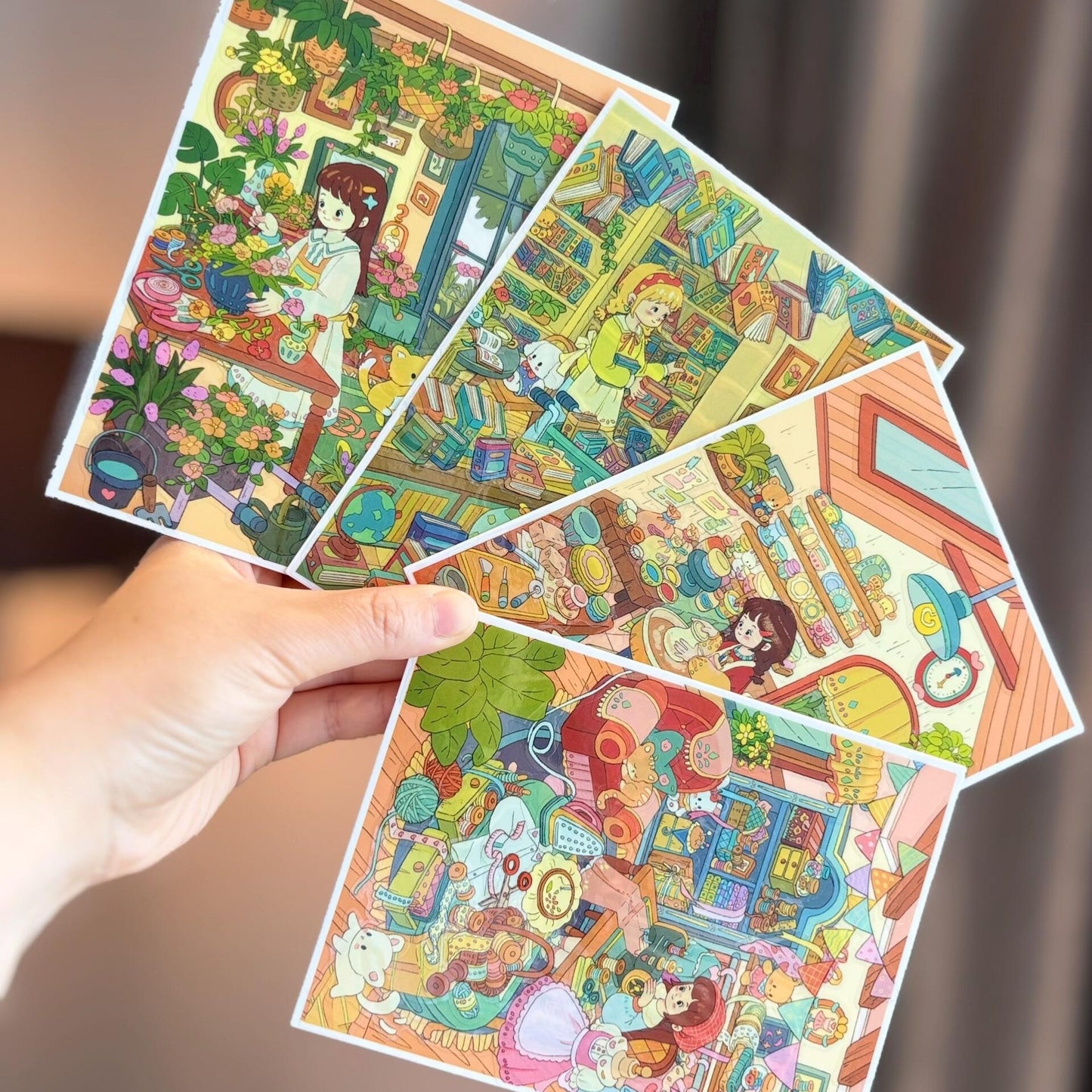 Organize Collection-DIY 3D Miniature Scene Sticker