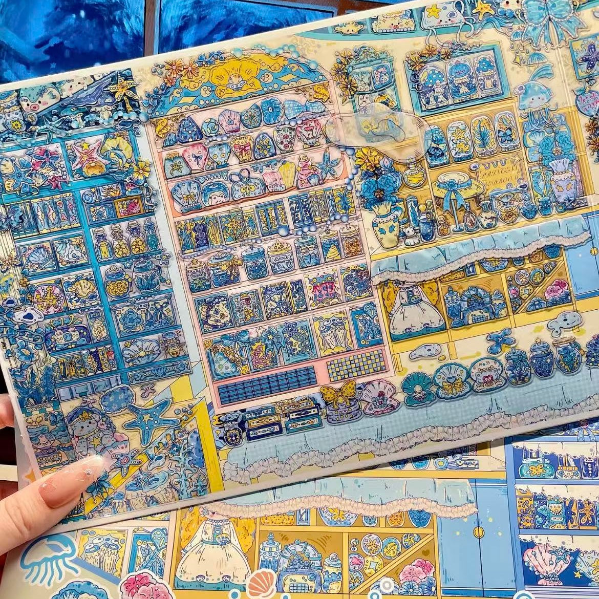 Wonder Emporium-DIY 3D Miniature Sticker Scene