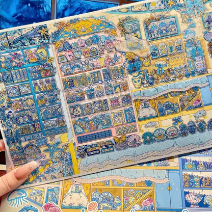 Wonder Emporium-DIY 3D Miniature Sticker Scene