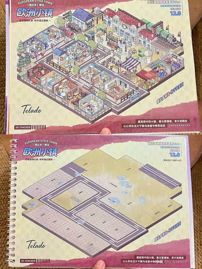 Fun Cubicle Sticker Book -Telado 12.0(7 in 1 )