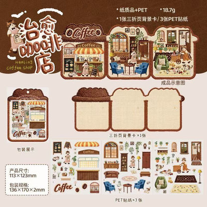 Mini Shop--DIY 3D Miniature Scene Sticker