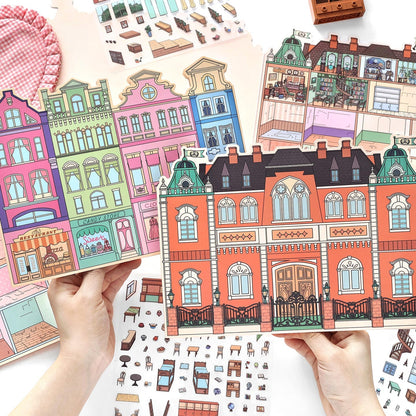 Art Academy|Candy Apartment-DIY 3D Miniature Scene Sticker