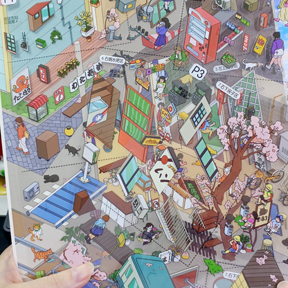 Tiny Town Tales-DIY 3D Miniature Sticker Scene