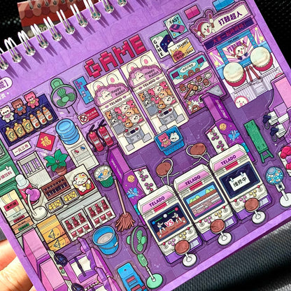 Shop Curator for a Day-DIY 3D Miniature Scene Sticker