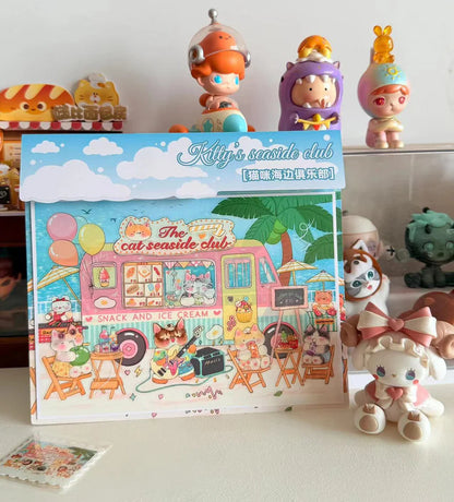Kitty Series-DIY 3D Miniature Scenes Sticker