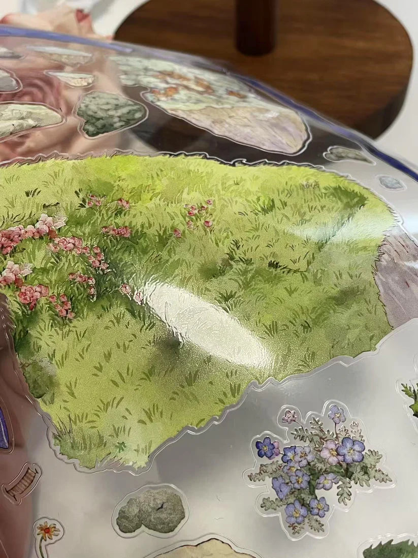 Grimm Dream River-DIY 3D Miniature Scene Sticker