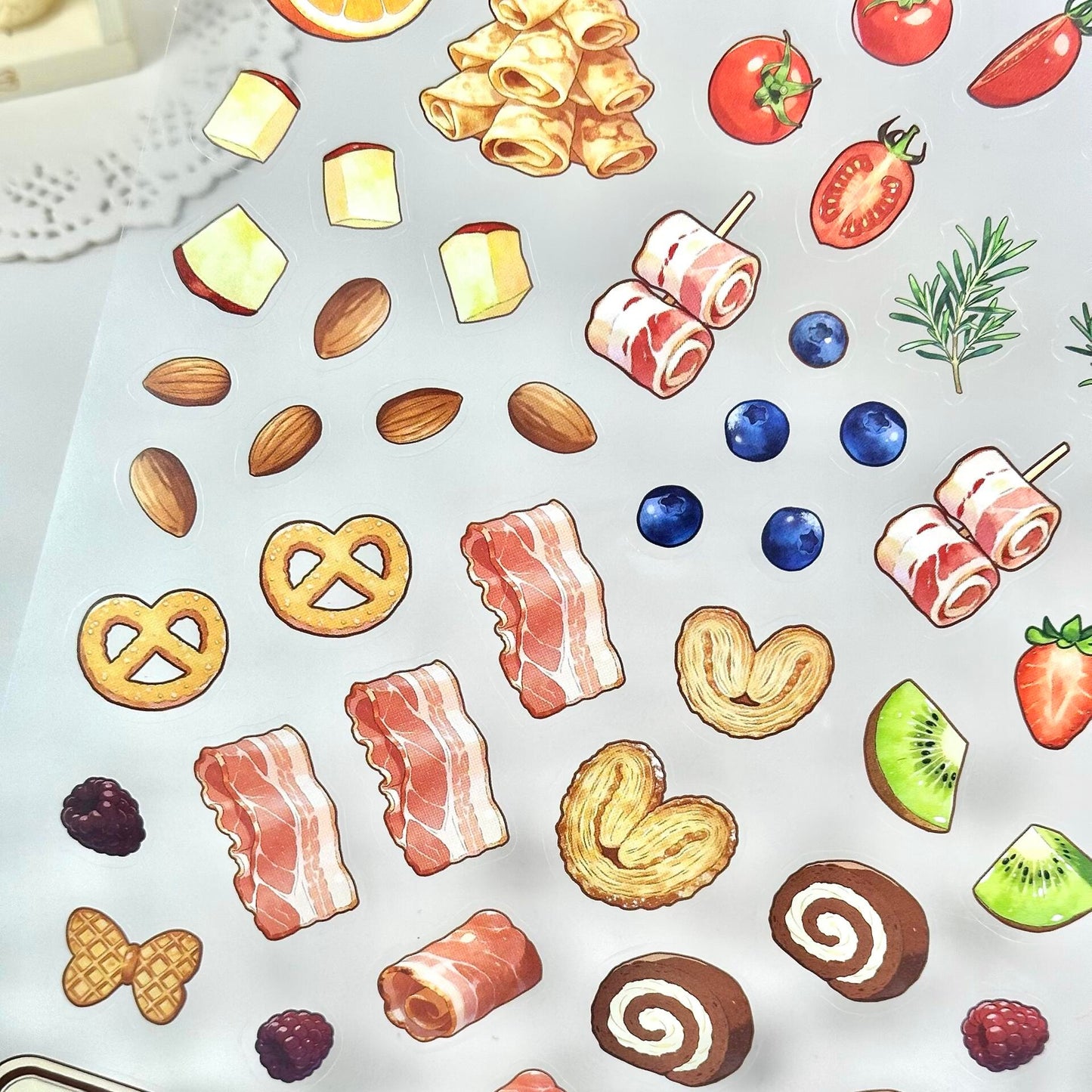 Culinary Director|Cook Delicious Food Sticker Book (10 scene)-DIY 3D Miniature Scene Sticker Book
