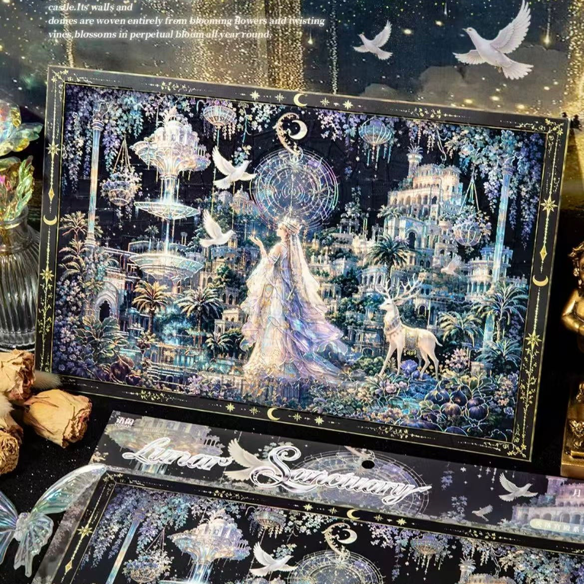 The Lost Place-DIY 3D Miniature Sticker Scene