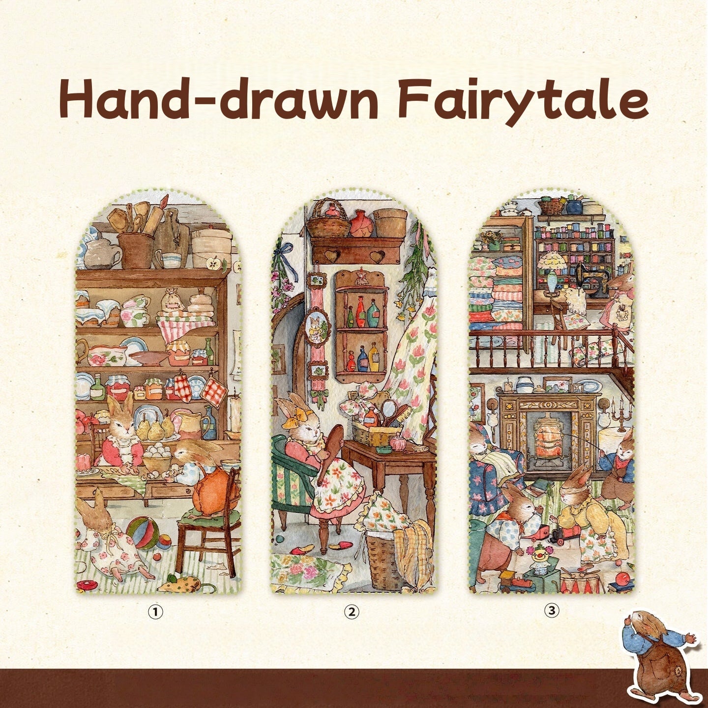 Fairy tale-DIY 3D Miniature Scene Sticker