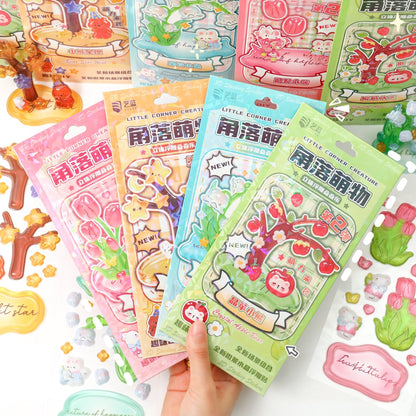 Crystal Pet Garden-3D Stackable Sticker