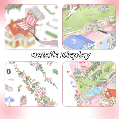 Coast of Rose-DIY 3D Miniature Scene Sticker