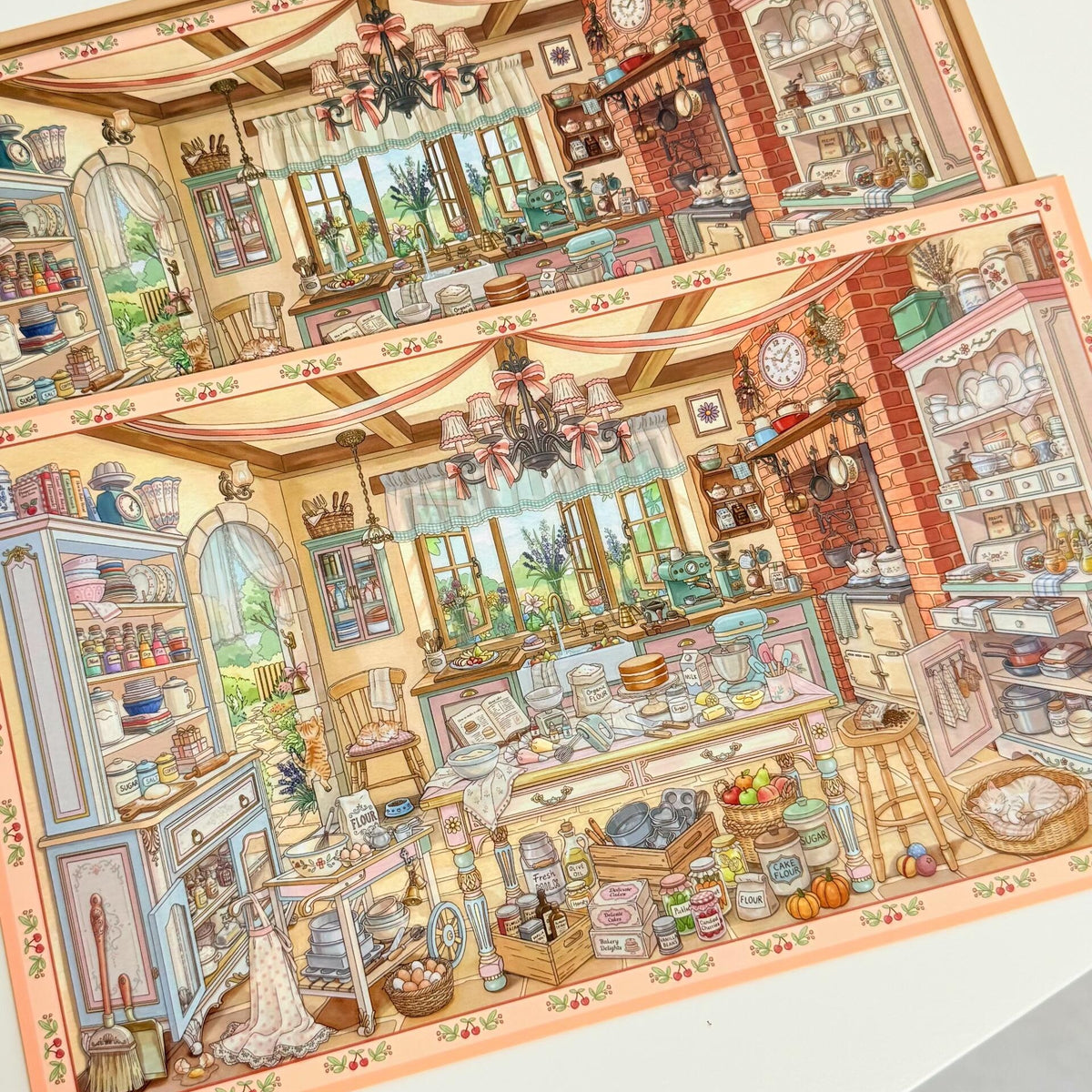 Blossom Haven-DIY 3D Miniature Sticker Scene