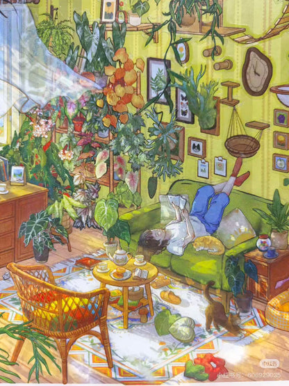 Ideal Life-DIY 3D Miniature Scene Sticker