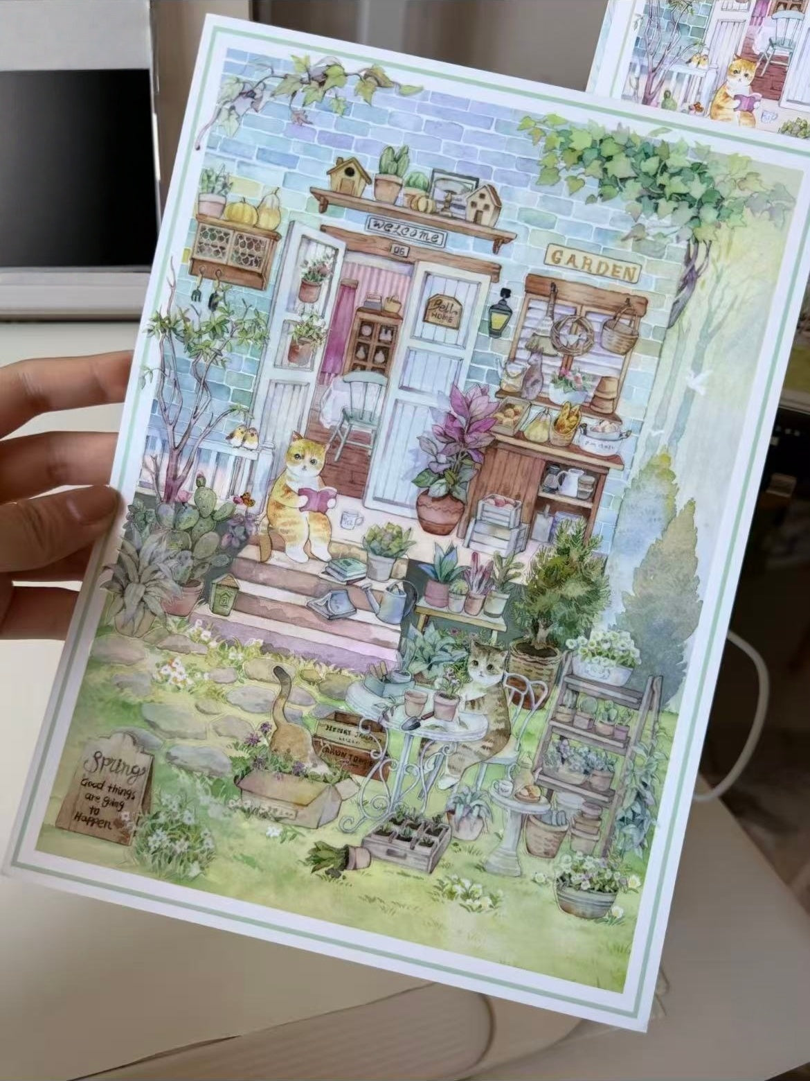 Tender Time-DIY 3D Miniature Scene Sticker