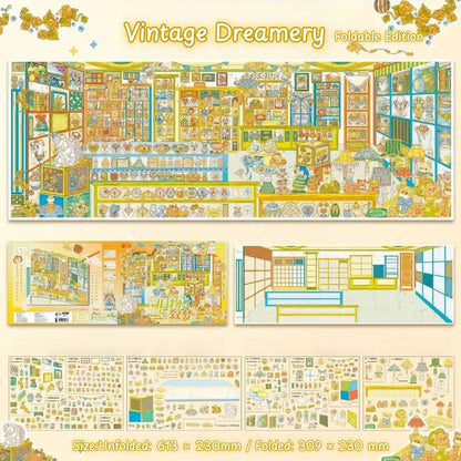 Wonder Emporium-DIY 3D Miniature Sticker Scene
