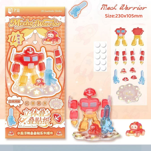 Crystal Worldlet-3D Stackable Sticker