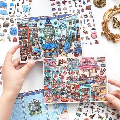 Little Corners-DIY 3D Miniature Scene Sticker