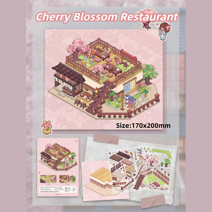 Wonderland Nook-DIY 3D Miniature Scenes Sticker