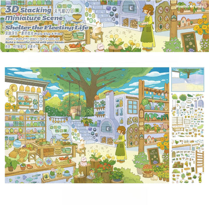Fleeting World-DIY 3D Miniature Scene Sticker