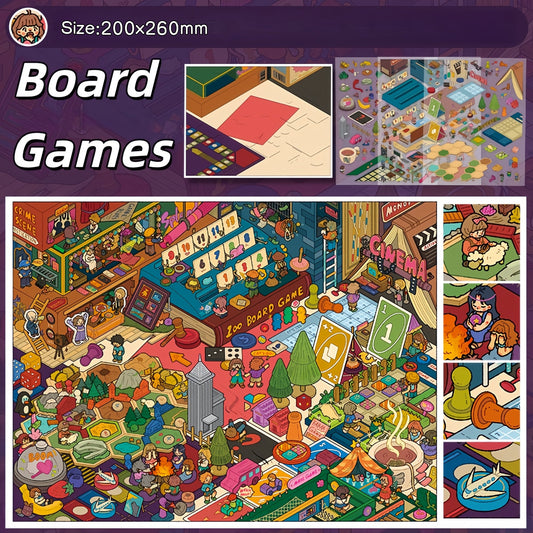 Wool Town-DIY 3D Miniature Scene Sticker