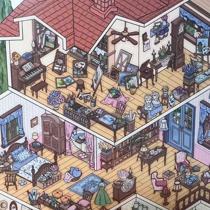 Seasonal Hideaways-DIY 3D Miniature Sticker Scene
