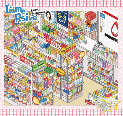 Local Life Sticker Book-DIY 3D Miniature Sticker Scene