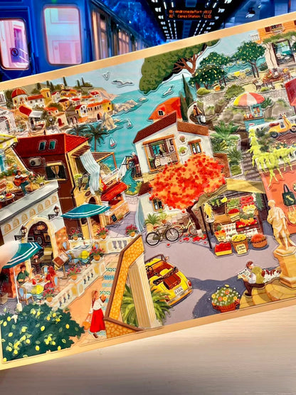 World Travel Series-DIY 3D Miniature Scene Sticker