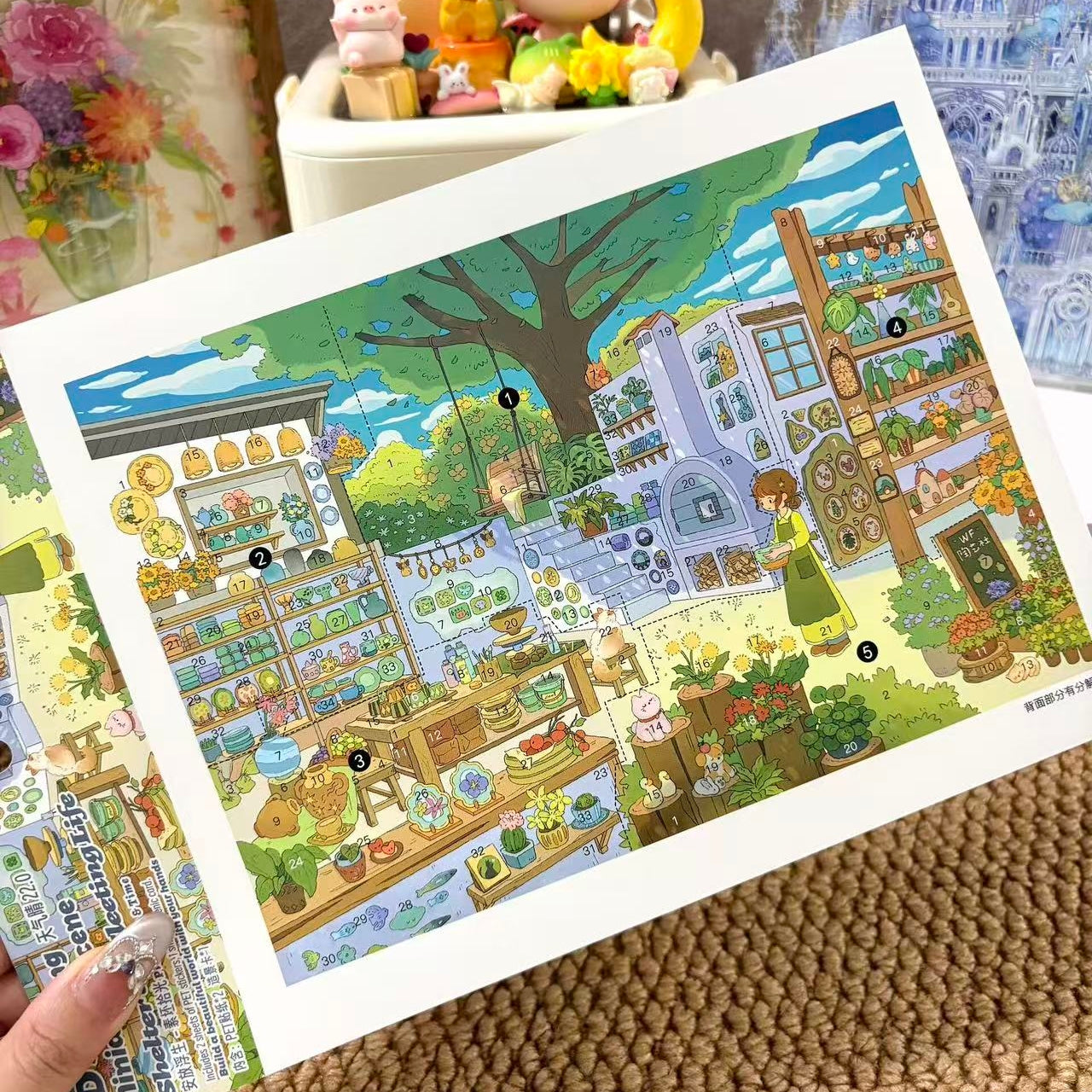 Fleeting World-DIY 3D Miniature Scene Sticker