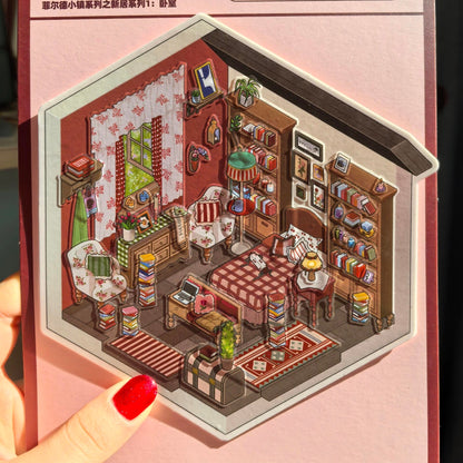 Field Stone-DIY 3D Miniature Sticker Scene