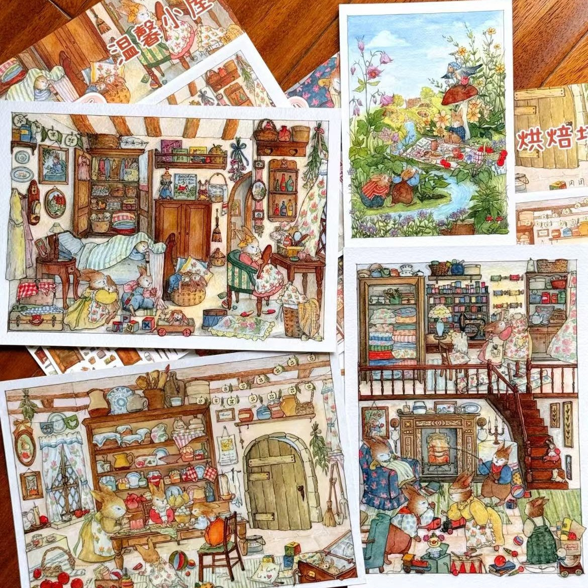 Fairy tale-DIY 3D Miniature Scene Sticker