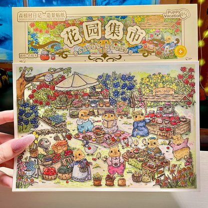 Indigo Diary-DIY 3D Miniature Sticker Scene