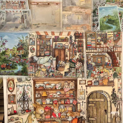 Fairy tale-DIY 3D Miniature Scene Sticker