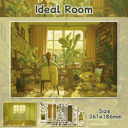 Ideal Life-DIY 3D Miniature Scene Sticker