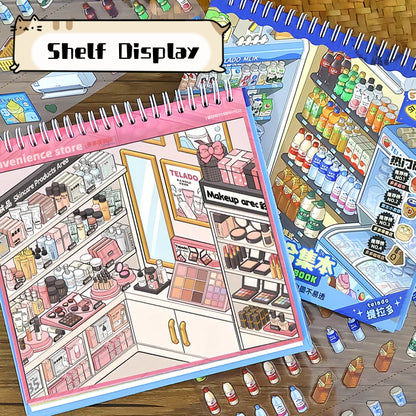 Shelf Display 3D Sticker Book（telado 11.0）