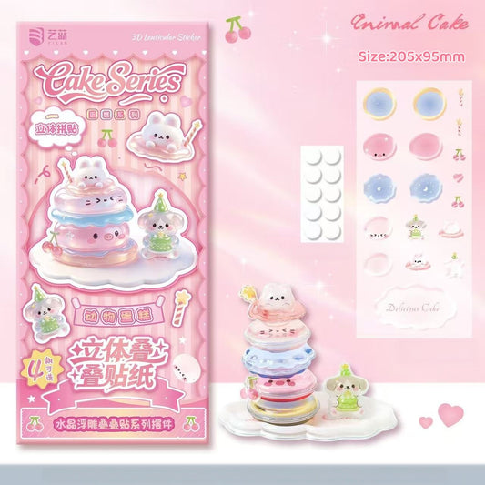 Dessert Stack-3D Stackable Sticker