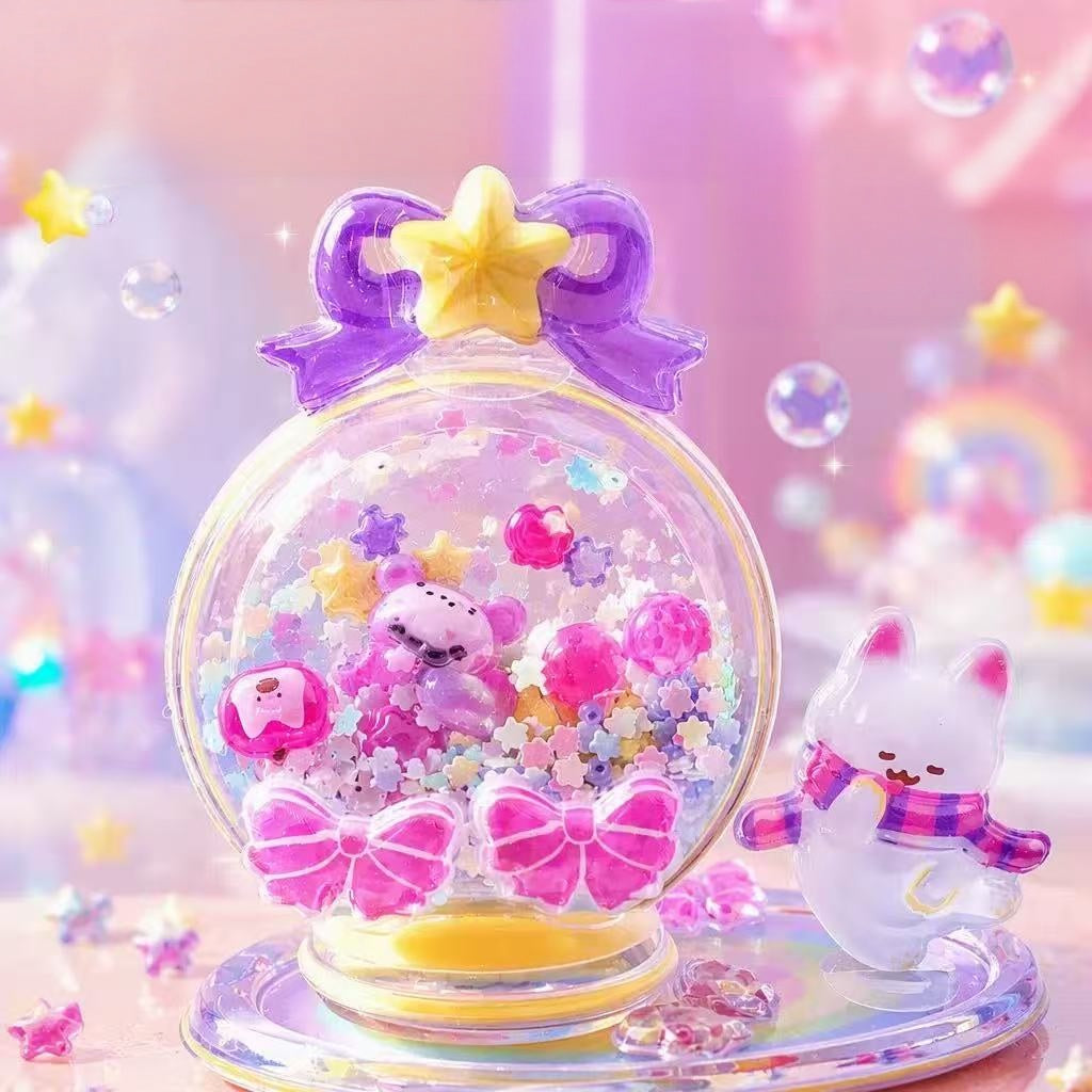 Embossed Scene Shaker-3D Stackable Sticker