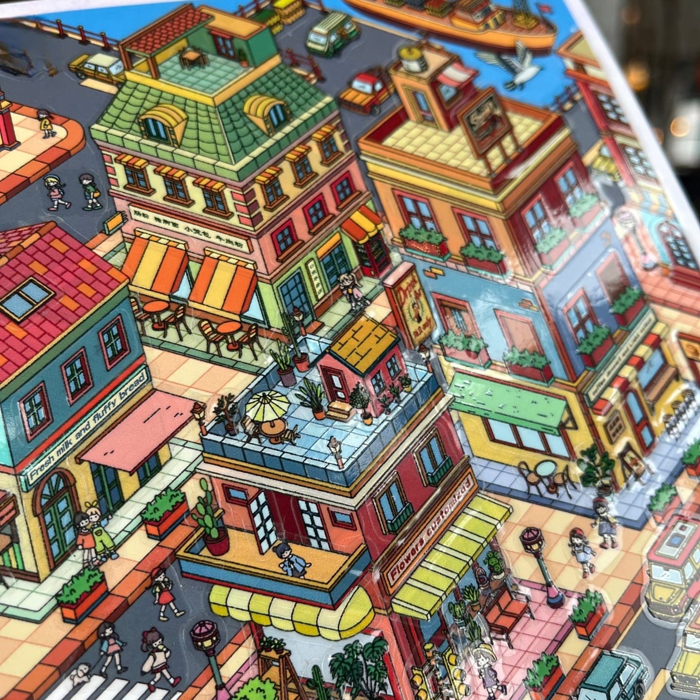 Princess Town-DIY 3D Miniature Scene Sticker