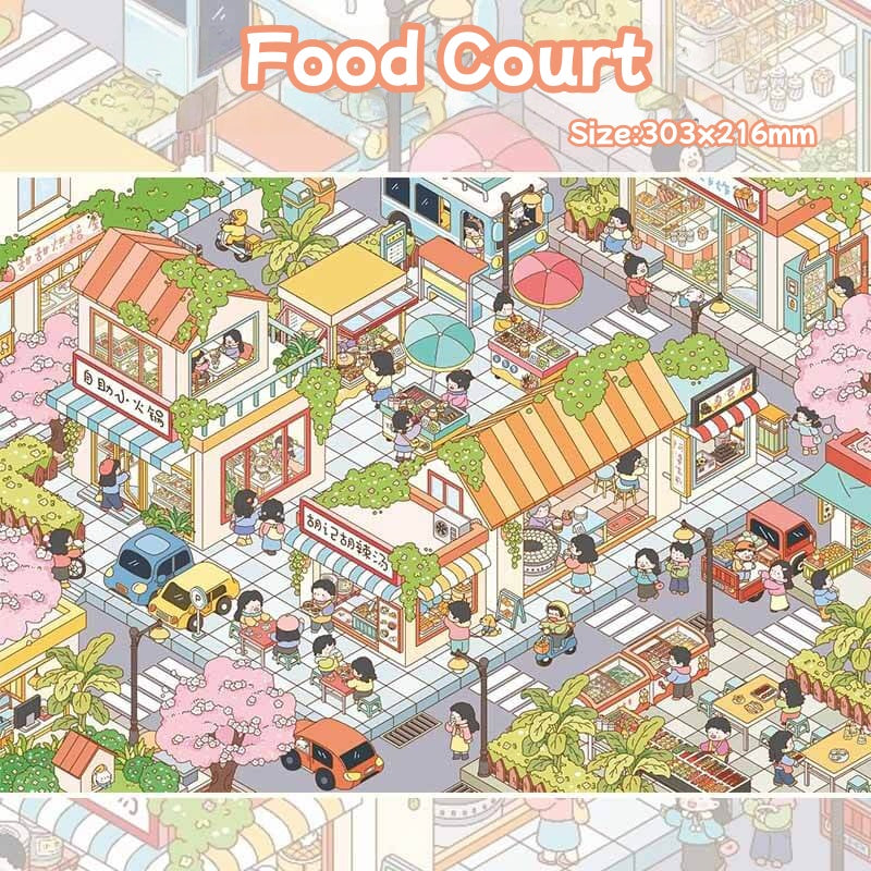 Soft Moments-DIY 3D Miniature Scene Sticker