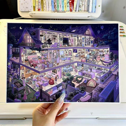 Dreamy Homestead Series-DIY 3D Miniature Sticker Scene