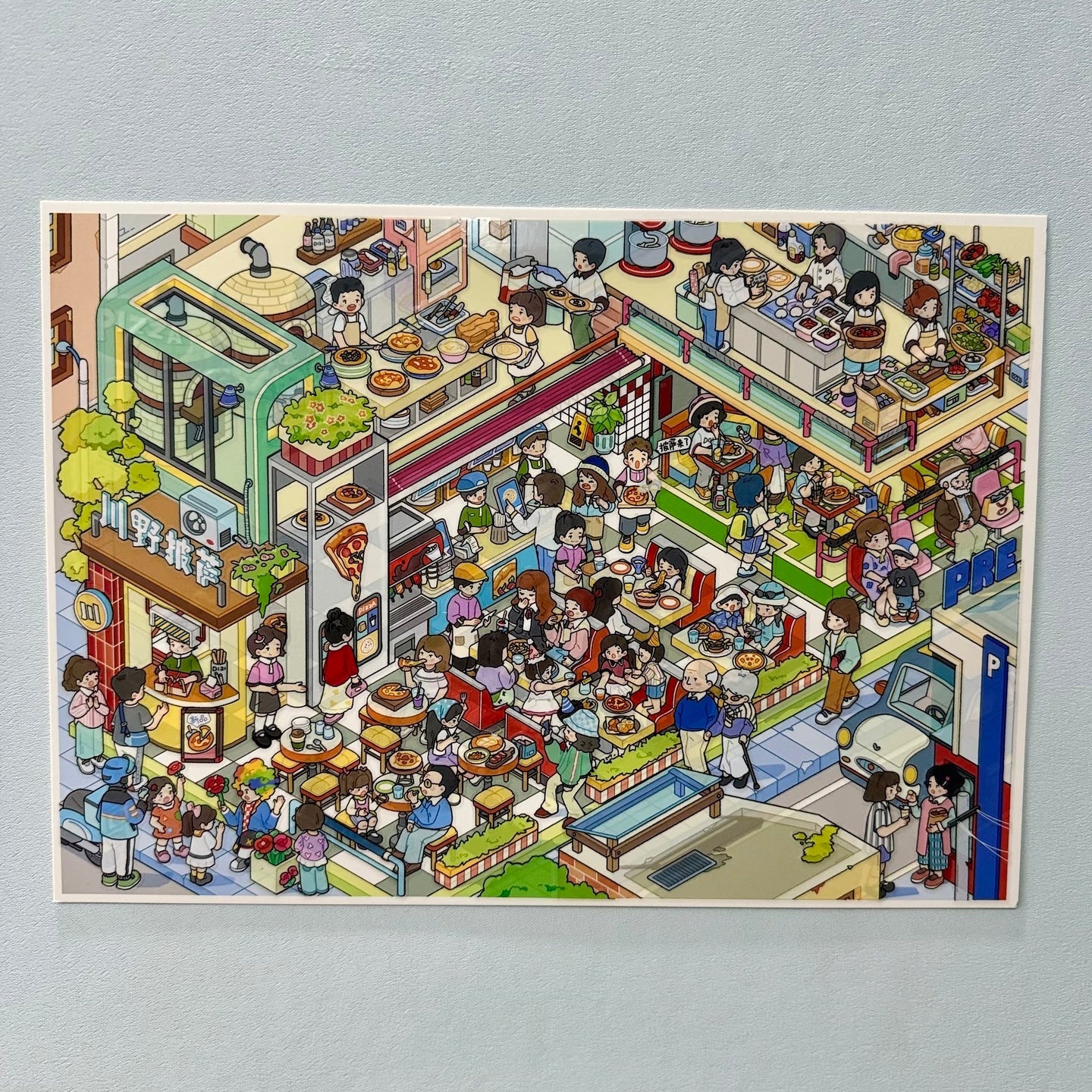 Soft Moments-DIY 3D Miniature Scene Sticker